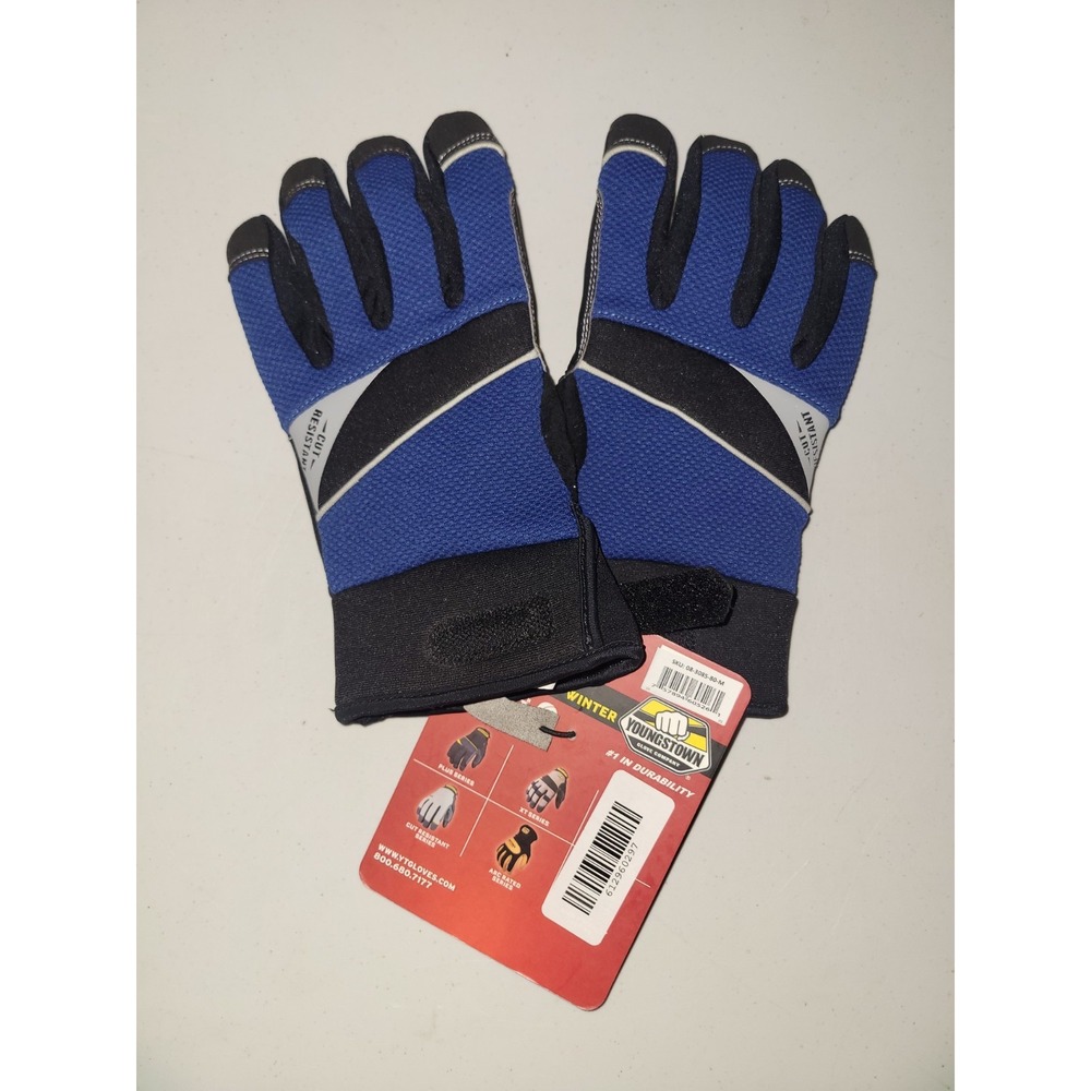 Winter Glove Kelvar Youngstown‎ Waterproof Cut Resistant Utility Workwear Medium